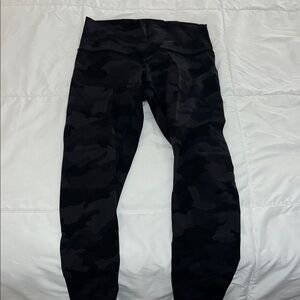 Lululemon Athletica Black Leggings Full-Length Stretch